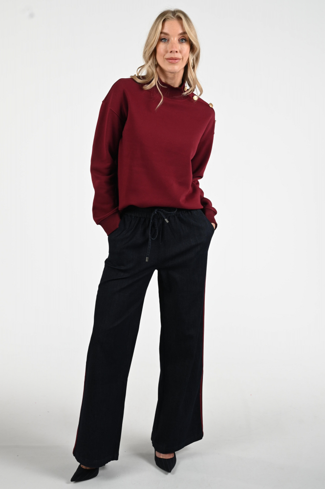 Geisha 51503-10 Broek Blauw