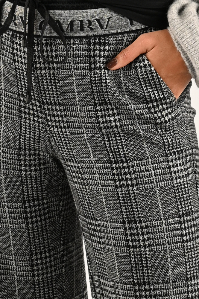 Cambio Ava jogg Broek Zwart