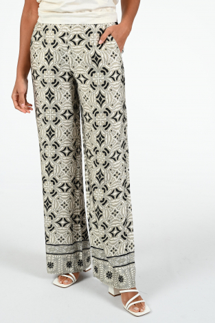 Rosner Mara Wide Leg 355 Zwart