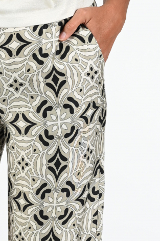 Rosner Mara Wide Leg 355 Zwart