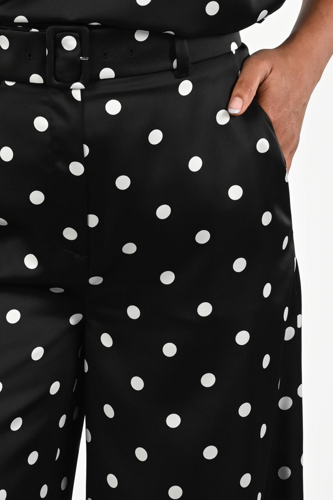 Marc Cain ZG 81.01 W10 Broek Zwart