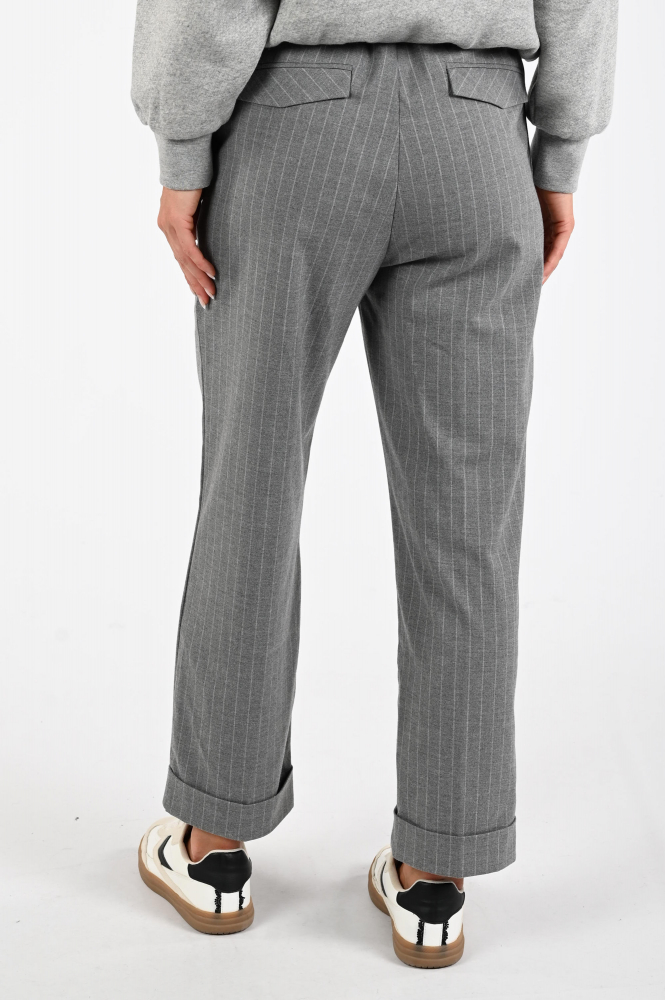 Penn & Ink W25N1649 Broek Grijs