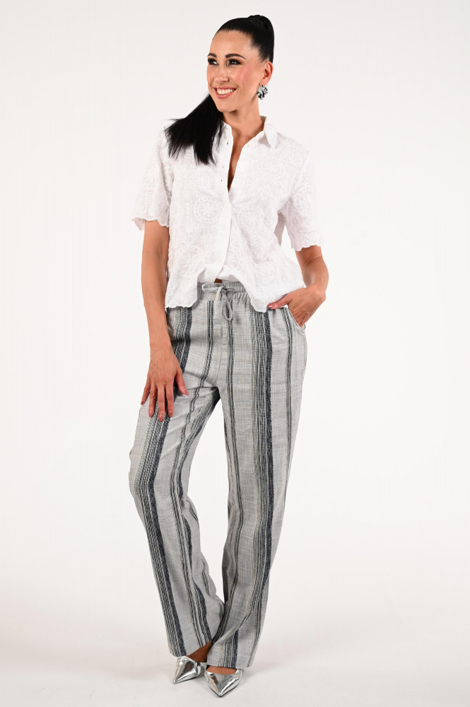 Geisha 51219-20 Broek Grijs