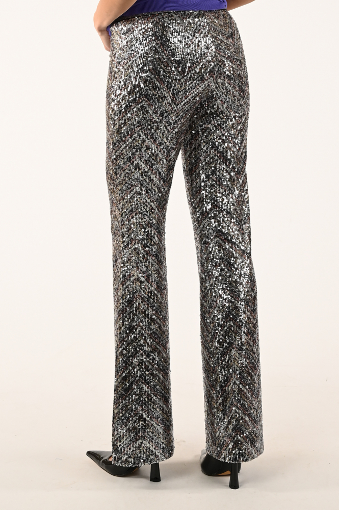 Cambio Francis 6542037811 Broek Grijs