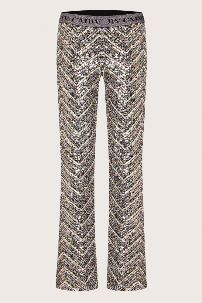 Cambio Francis 6542037811 Broek Grijs