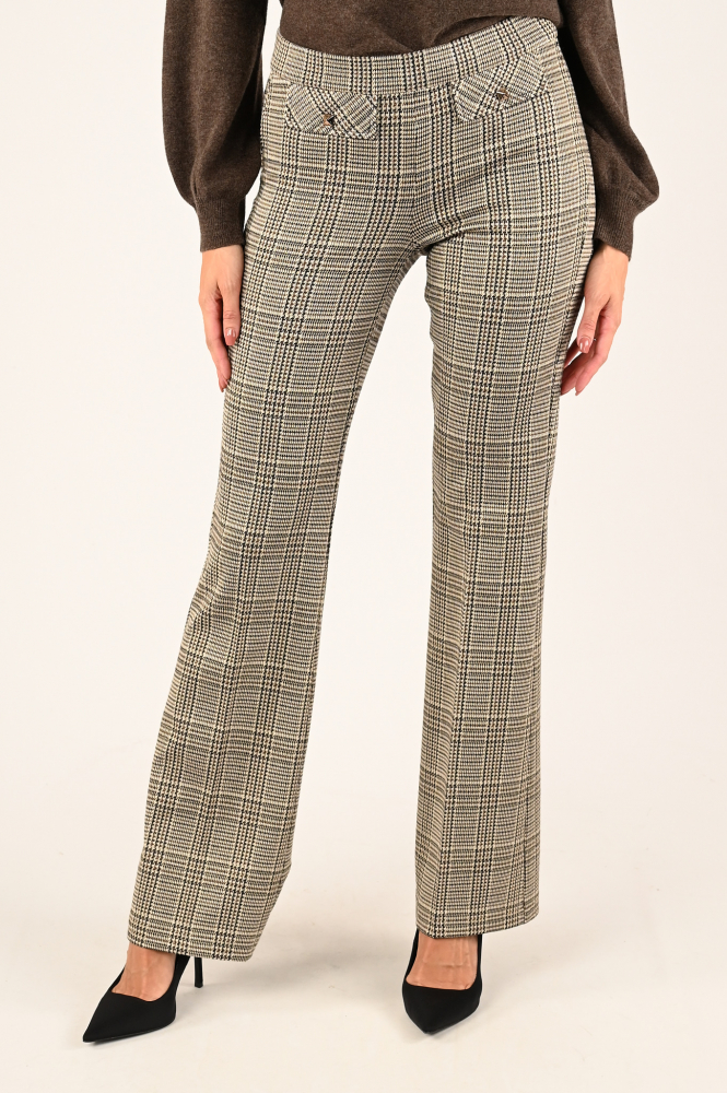 Cambio Francis glencheck Broek Bruin