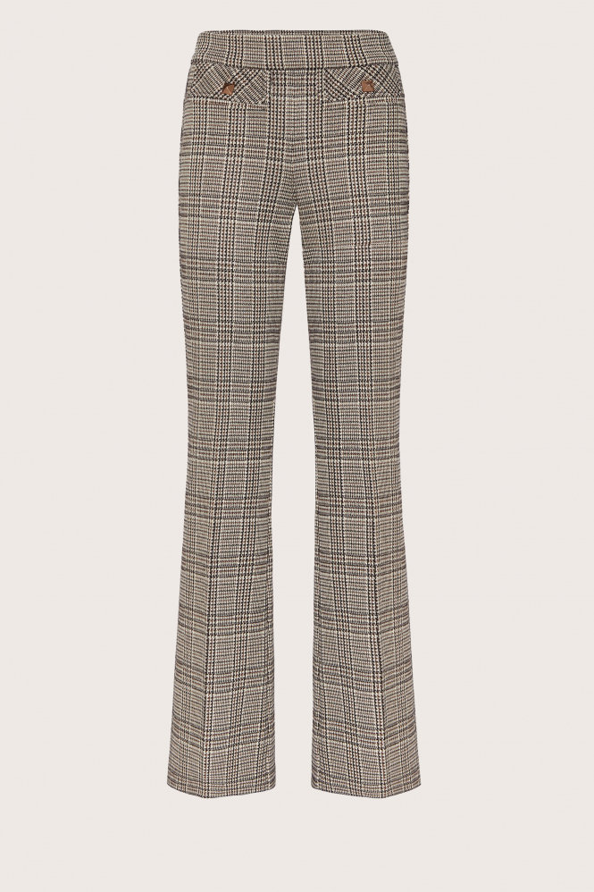 Cambio Francis glencheck Broek Bruin