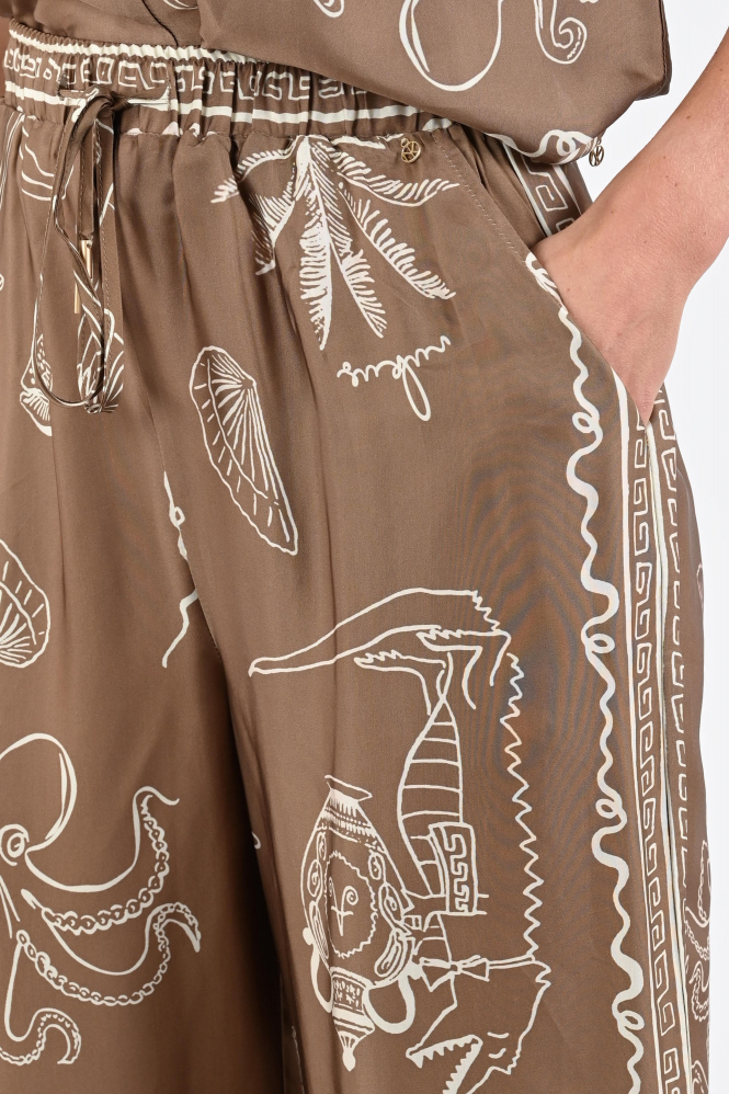 Nukus NKS09106 Broek Bruin