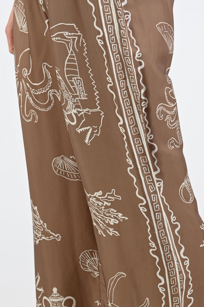 Nukus NKS09106 Broek Bruin