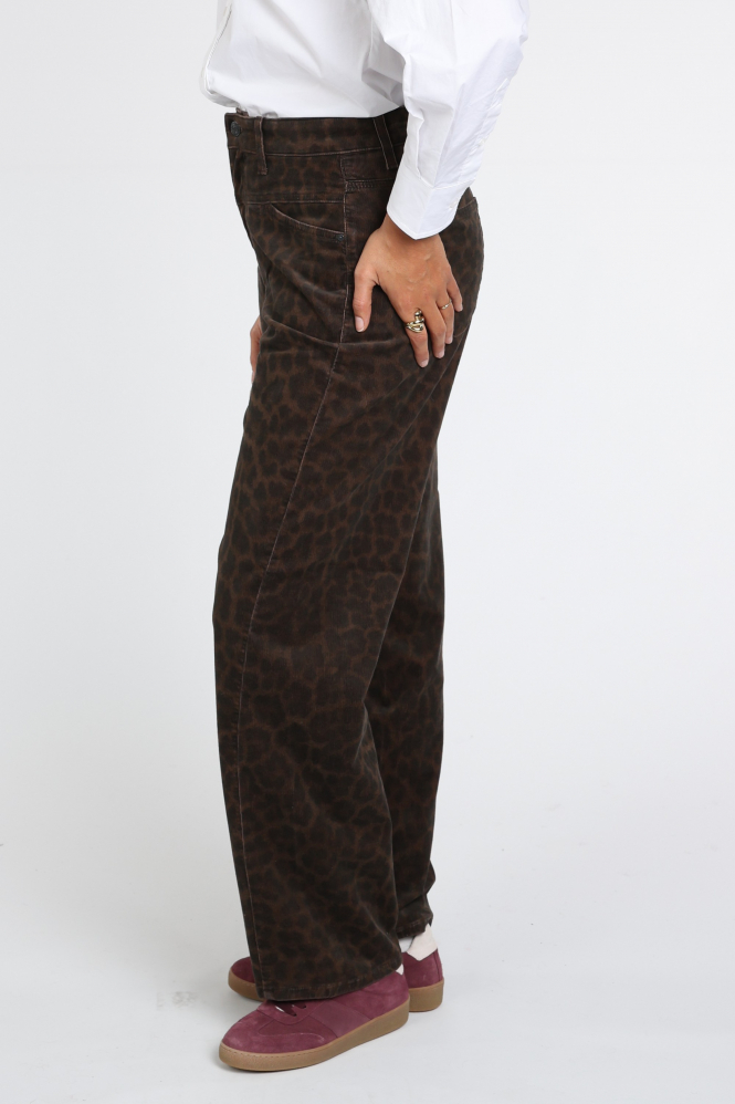 Cambio Ornella 772201410 Broek Bruin