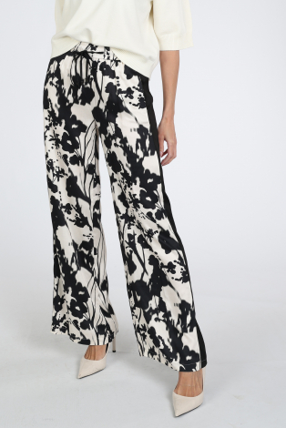 Rosner Mara Wide Leg Galon Beige