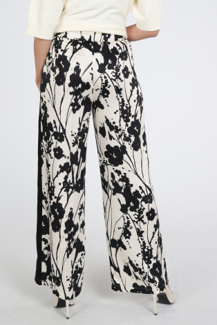 Rosner Mara Wide Leg Galon Beige