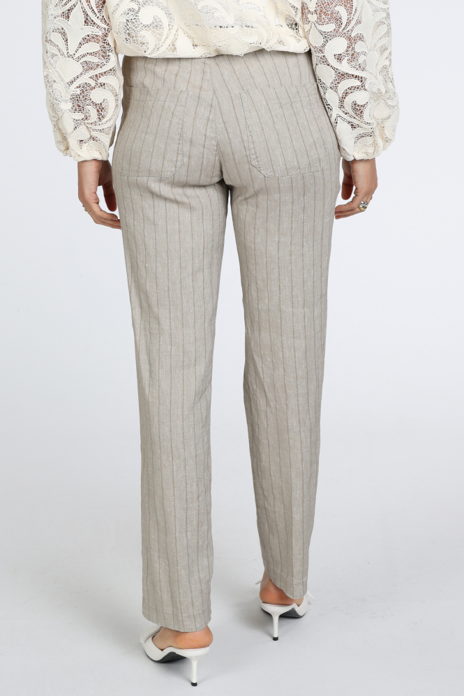 Rosner May Zigarette Sporty  Broek Beige
