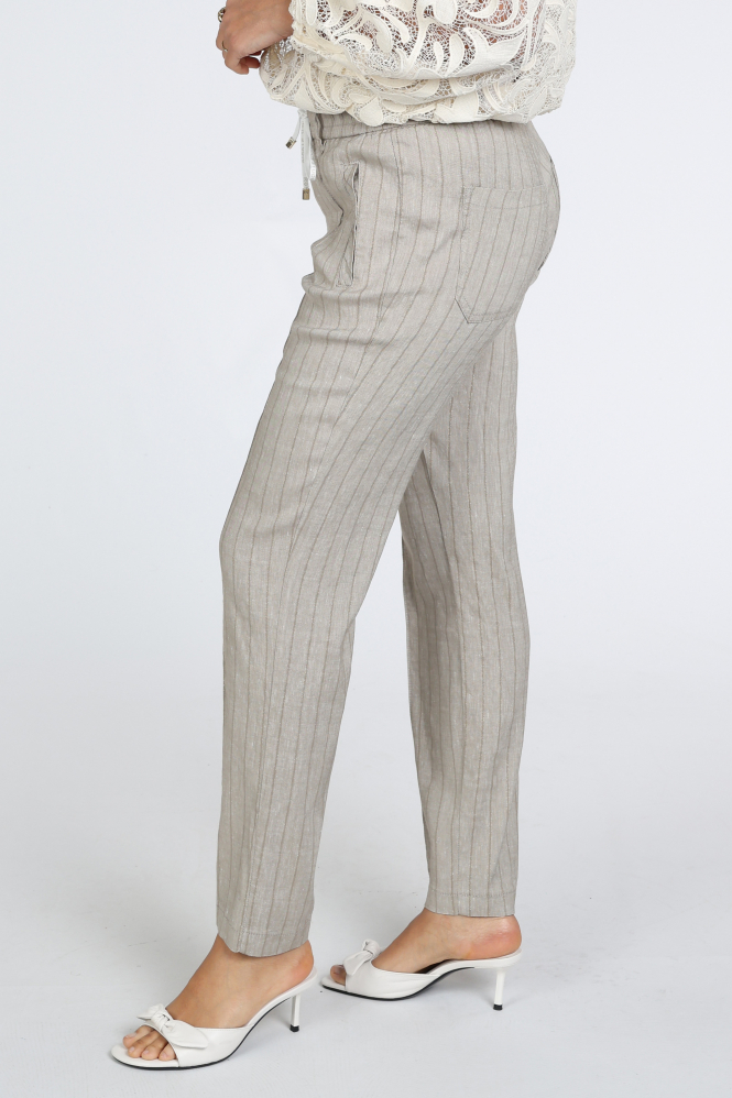 Rosner May Zigarette Sporty  Broek Beige