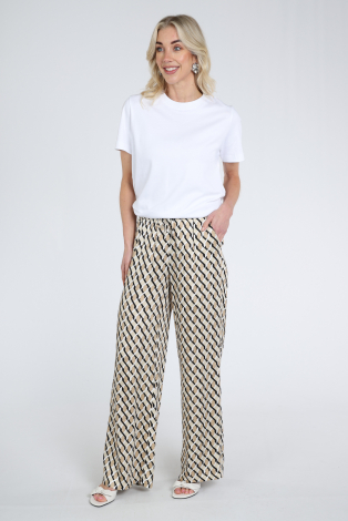 Rosner Mara wide leg easy Beige