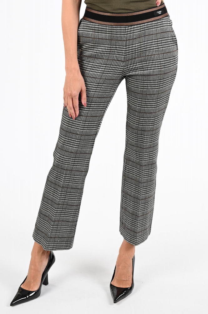 Cambio Francoise jersey Broek Beige
