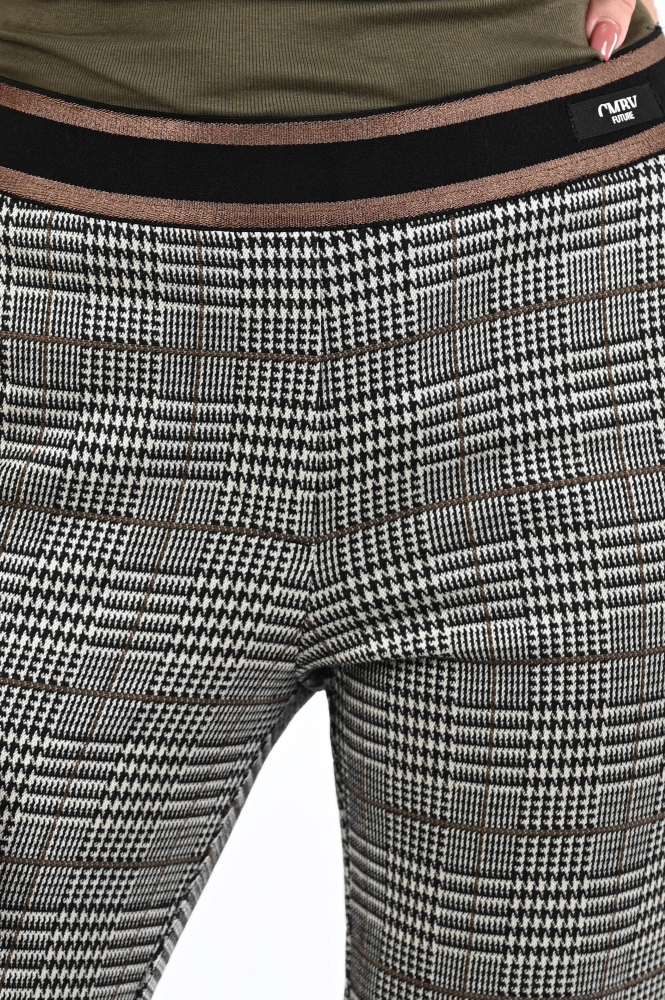 Cambio Francoise jersey Broek Beige