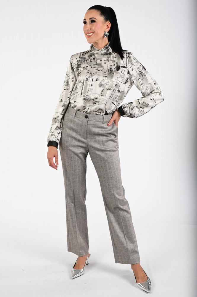 Marc Cain ZC 81.25 W73 Broek Bruin
