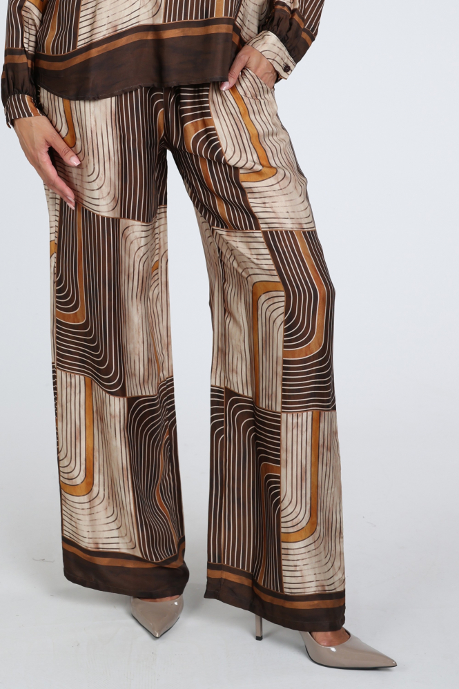 Geisha 61576-70 Broek Bruin