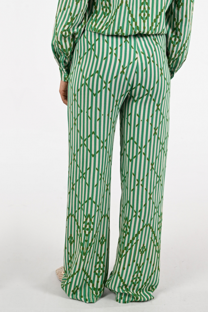 Geisha 61218-20 Broek Groen