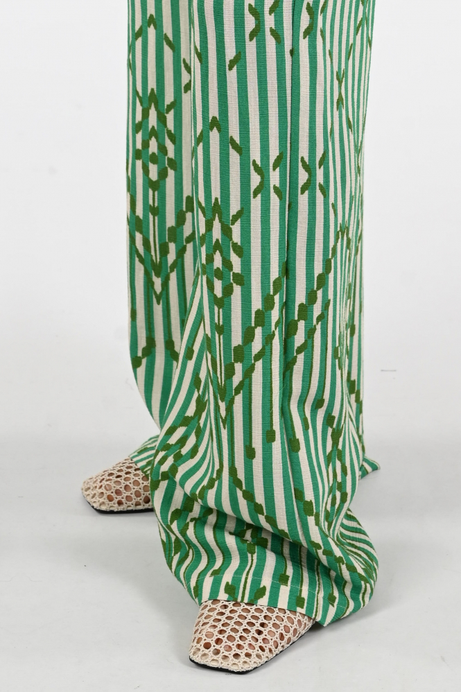 Geisha 61218-20 Broek Groen