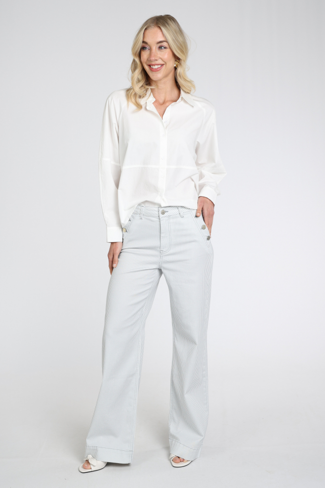 Summum 4s2982-12478 Broek Blauw