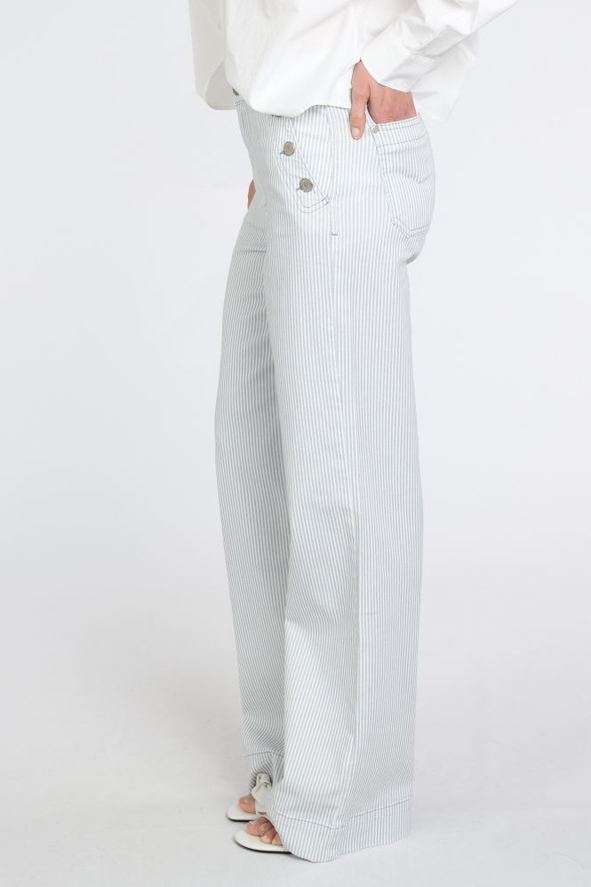 Summum 4s2982-12478 Broek Blauw