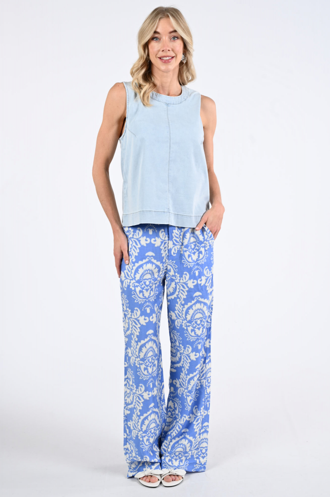 Geisha 51371-26 Broek Blauw