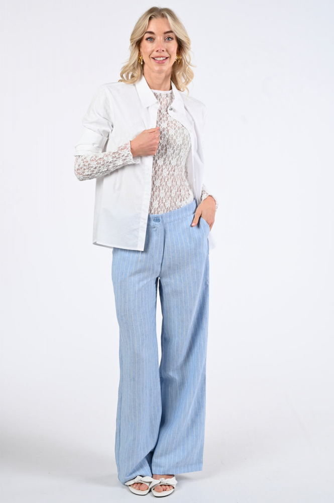 Geisha 51395-20 Broek Blauw