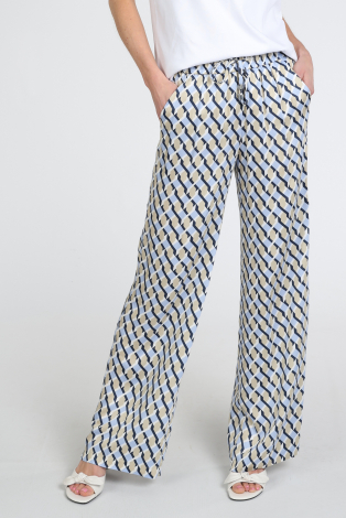 Rosner Mara Wide Leg Easy  Blauw