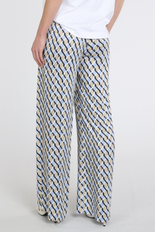 Rosner Mara Wide Leg Easy  Blauw