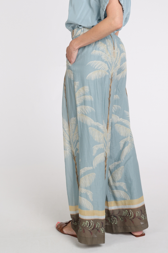 Summum 4s2993-12457 Broek Blauw