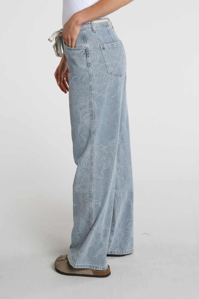 Geisha 61005-10 Broek Blauw