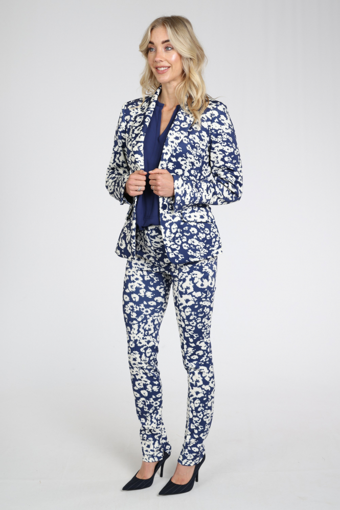 Marc Cain BC 81.35 J41 Broek Blauw