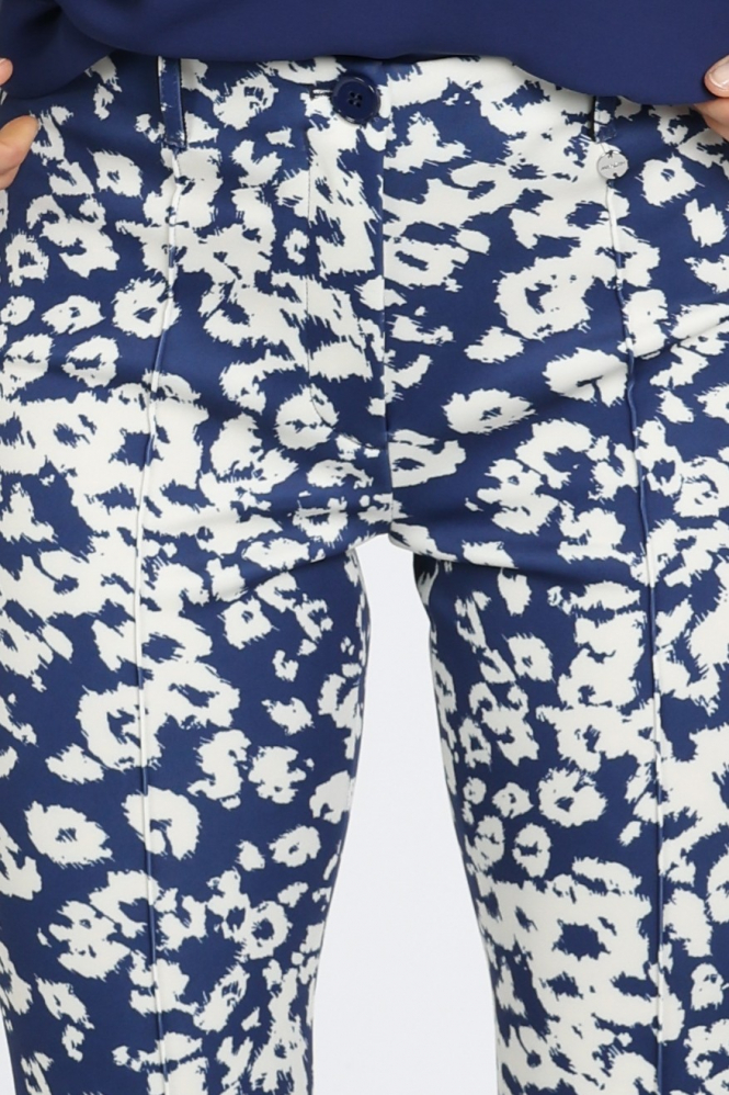 Marc Cain BC 81.35 J41 Broek Blauw