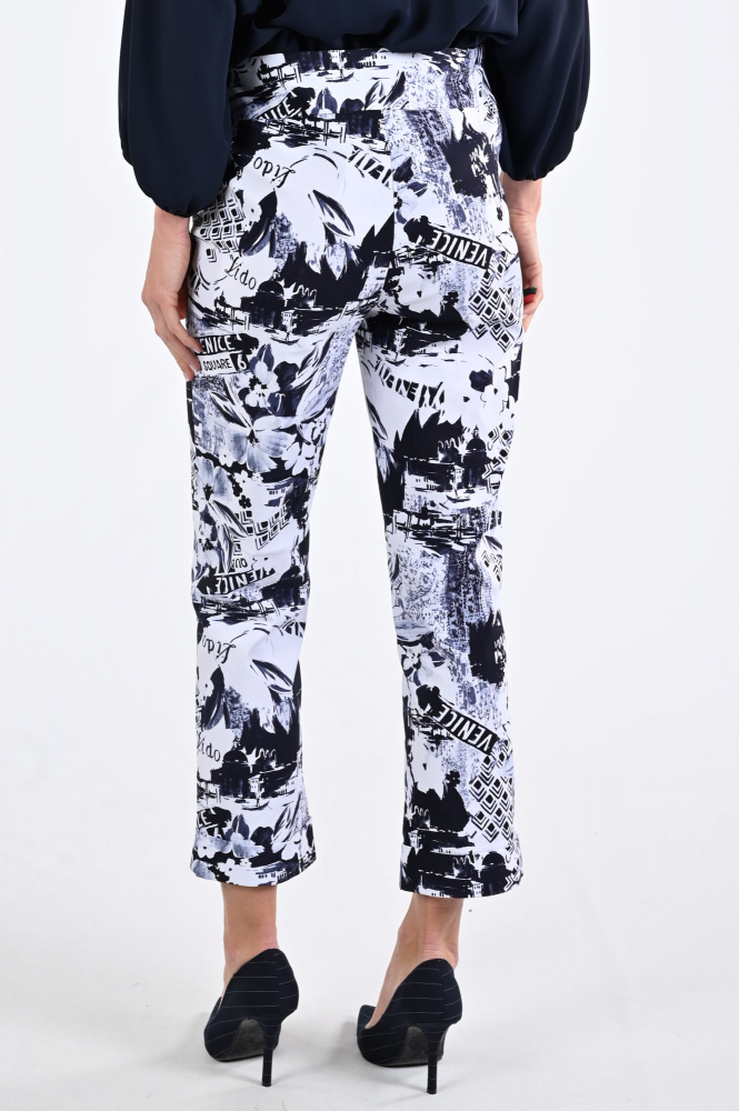 Joseph Ribkoff 261187 Broek Blauw