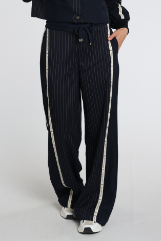 Florez fien trousers cr0737 Blauw