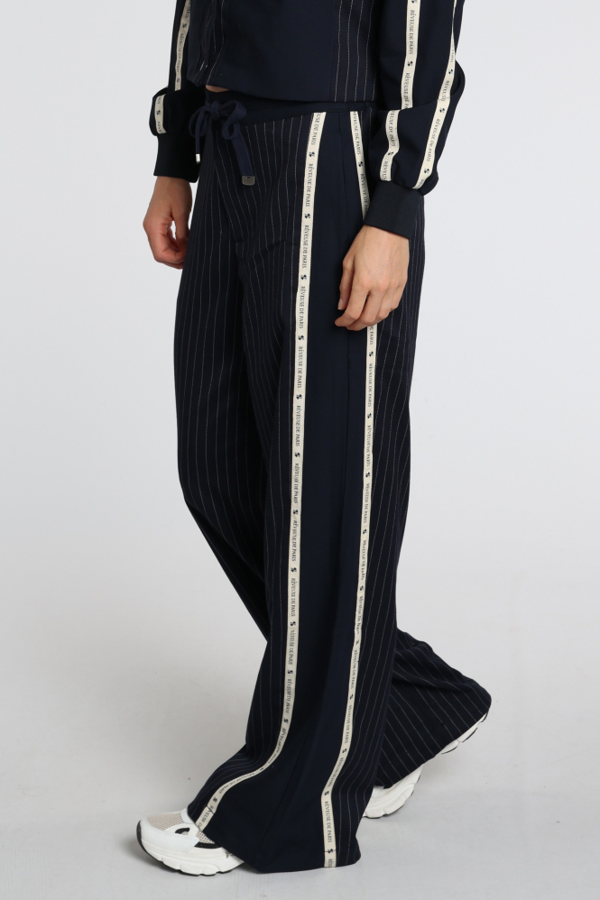 Florez fien trousers cr0737 Broek Blauw