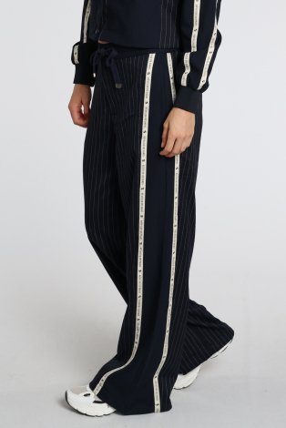 Florez fien trousers cr0737 Blauw