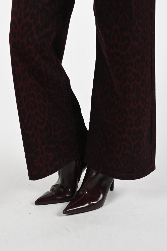 Co'couture Leo CC wide pant Broek Rood