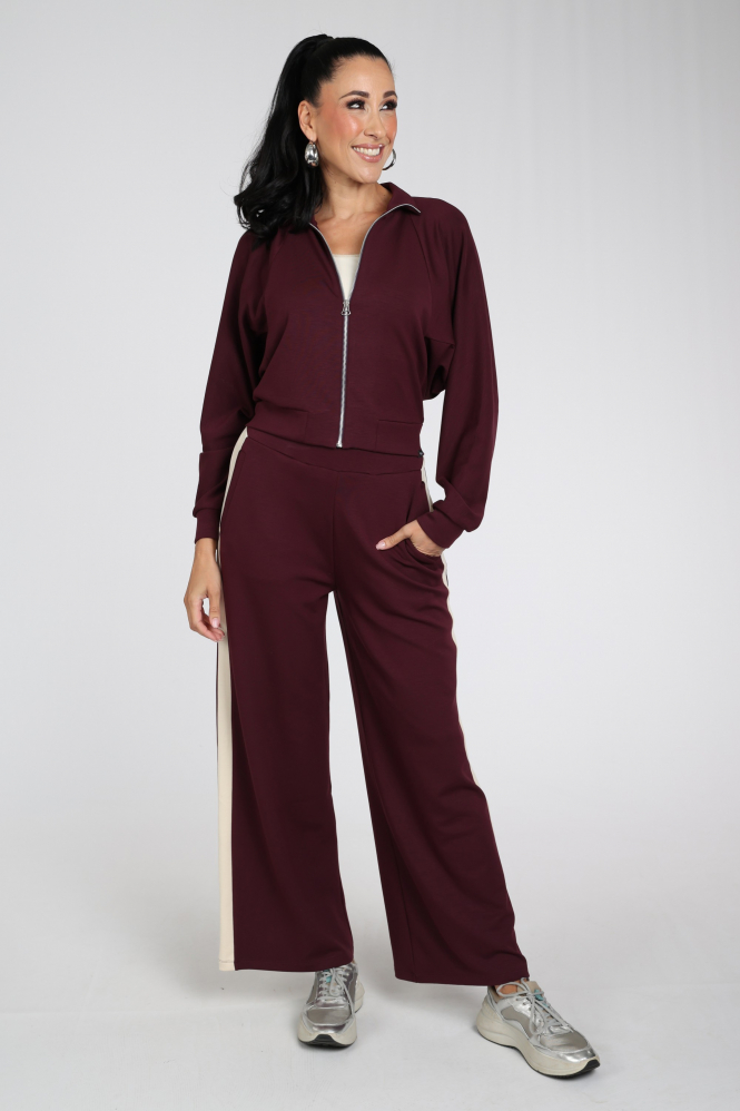 Penn & Ink W26T1307 Broek Rood