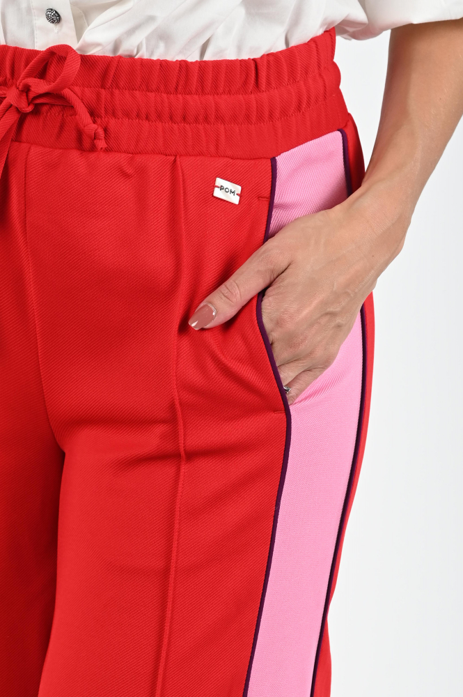 Pom Amsterdam SP9432 Broek Rood