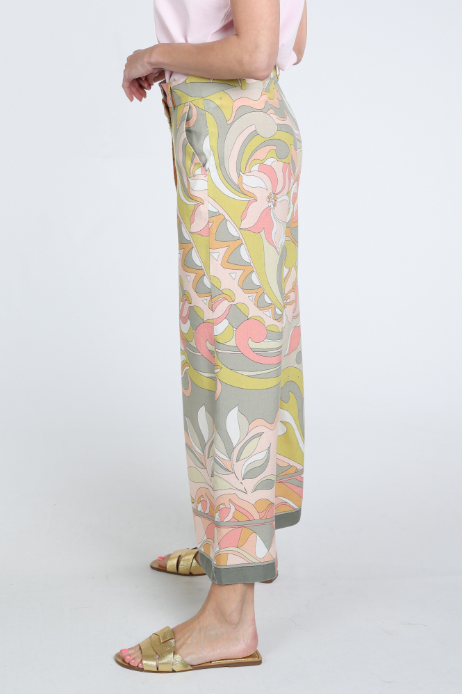 Cambio Anais 8739020102 Broek Roze