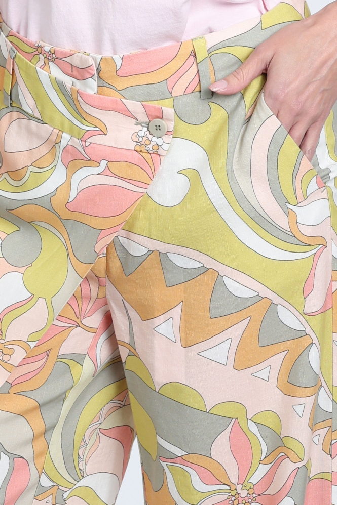 Cambio Anais 8739020102 Broek Roze