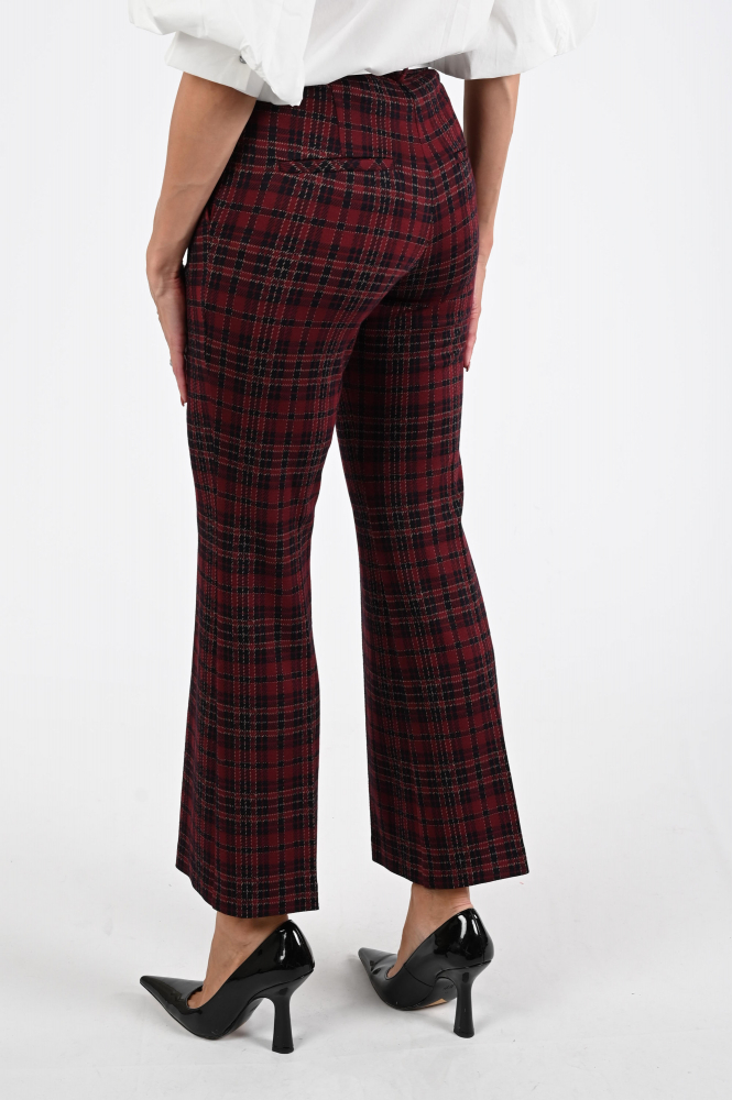 Cambio Francoise cropp Broek Rood
