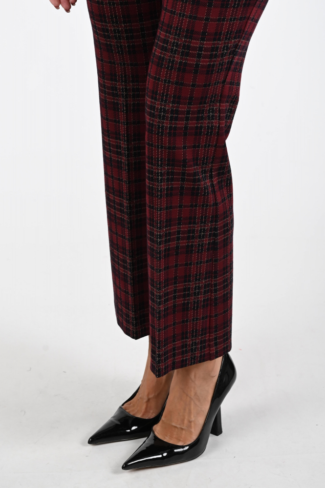 Cambio Francoise cropp Broek Rood