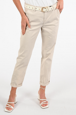 Mac Chino turn up Beige