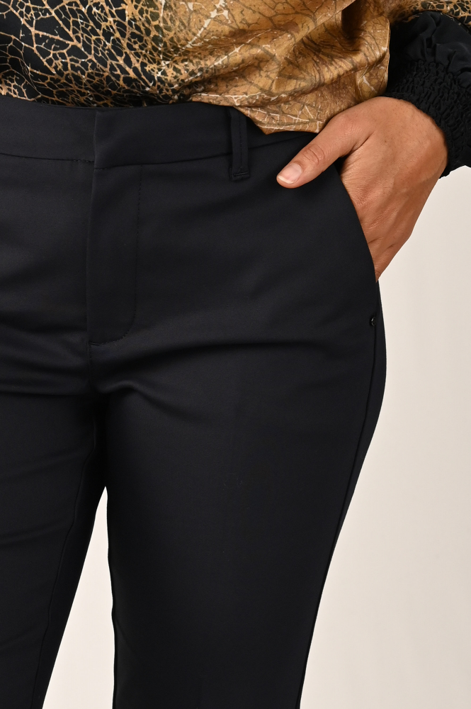 NickJean Sandy slim long Chino Blauw