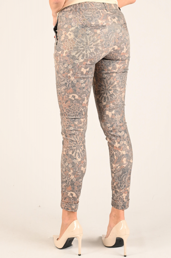 NickJean Sandy slim long Chino Bruin
