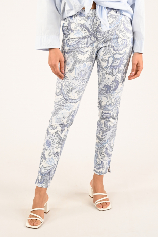 NickJean Sandy Slim Long Blauw